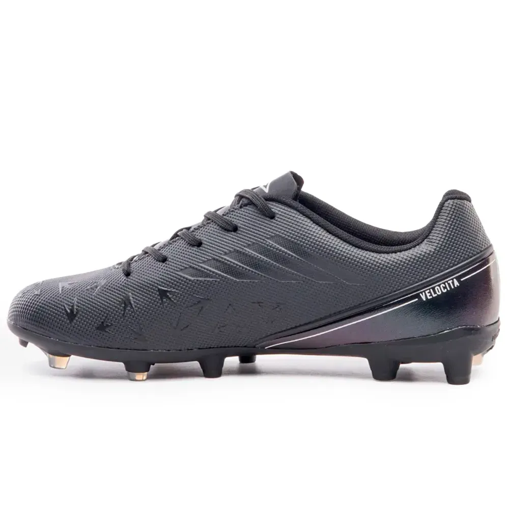 Chuteira Umbro Campo Velocita Décimo Club Black foto 3