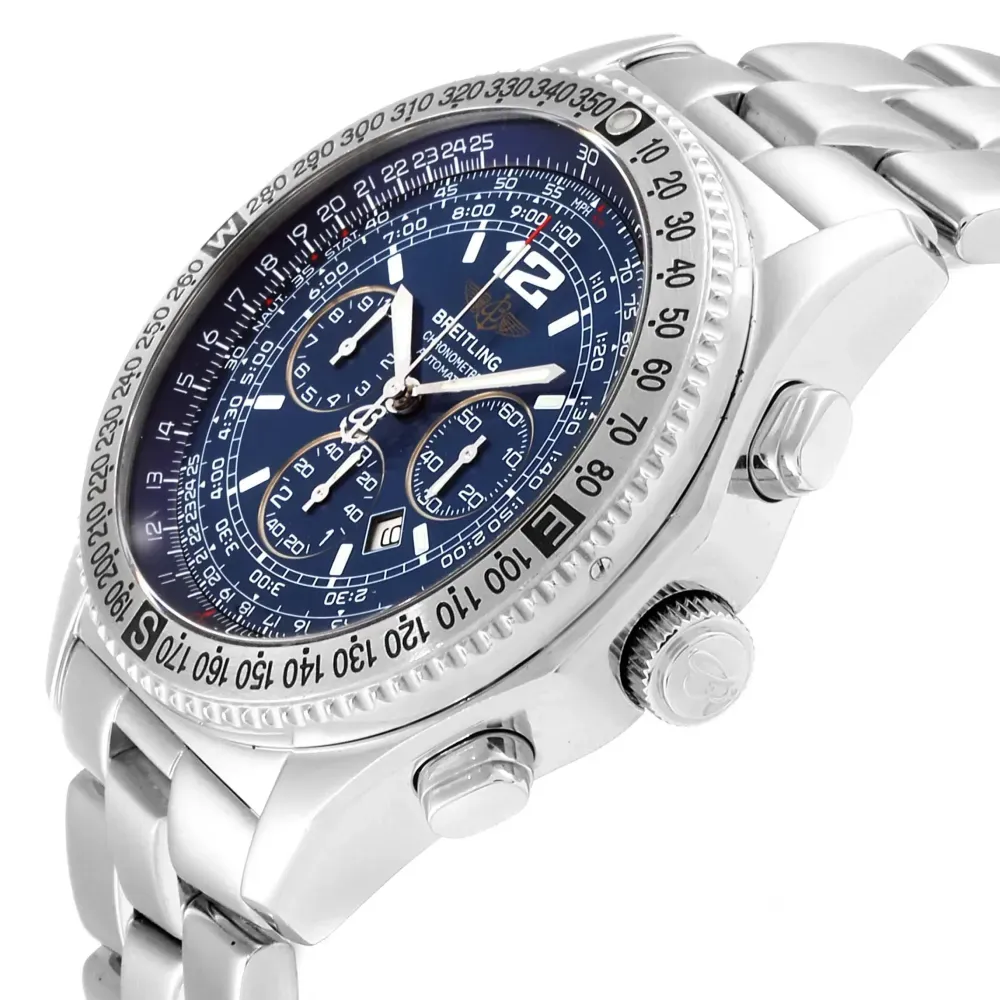 Relógio Breitling Professional B-2 Chronograph Steel Blue Dial 44mm foto 4
