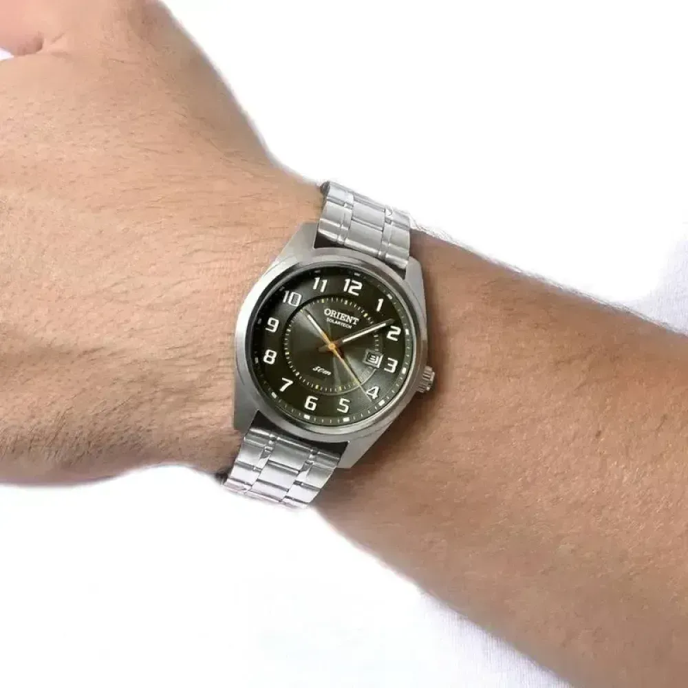 Relógio Orient Solartech Green 42mm foto 3