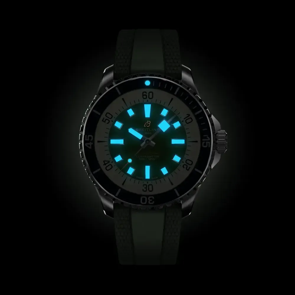 Relógio Breitling Superocean Automatic Green 44mm foto 4