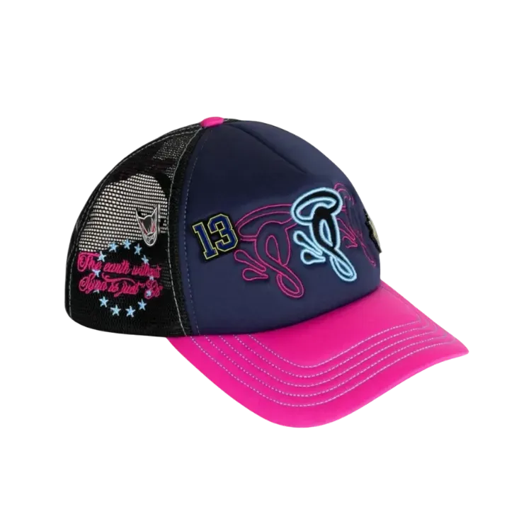 Boné Syna World Halo S Trucker Pink