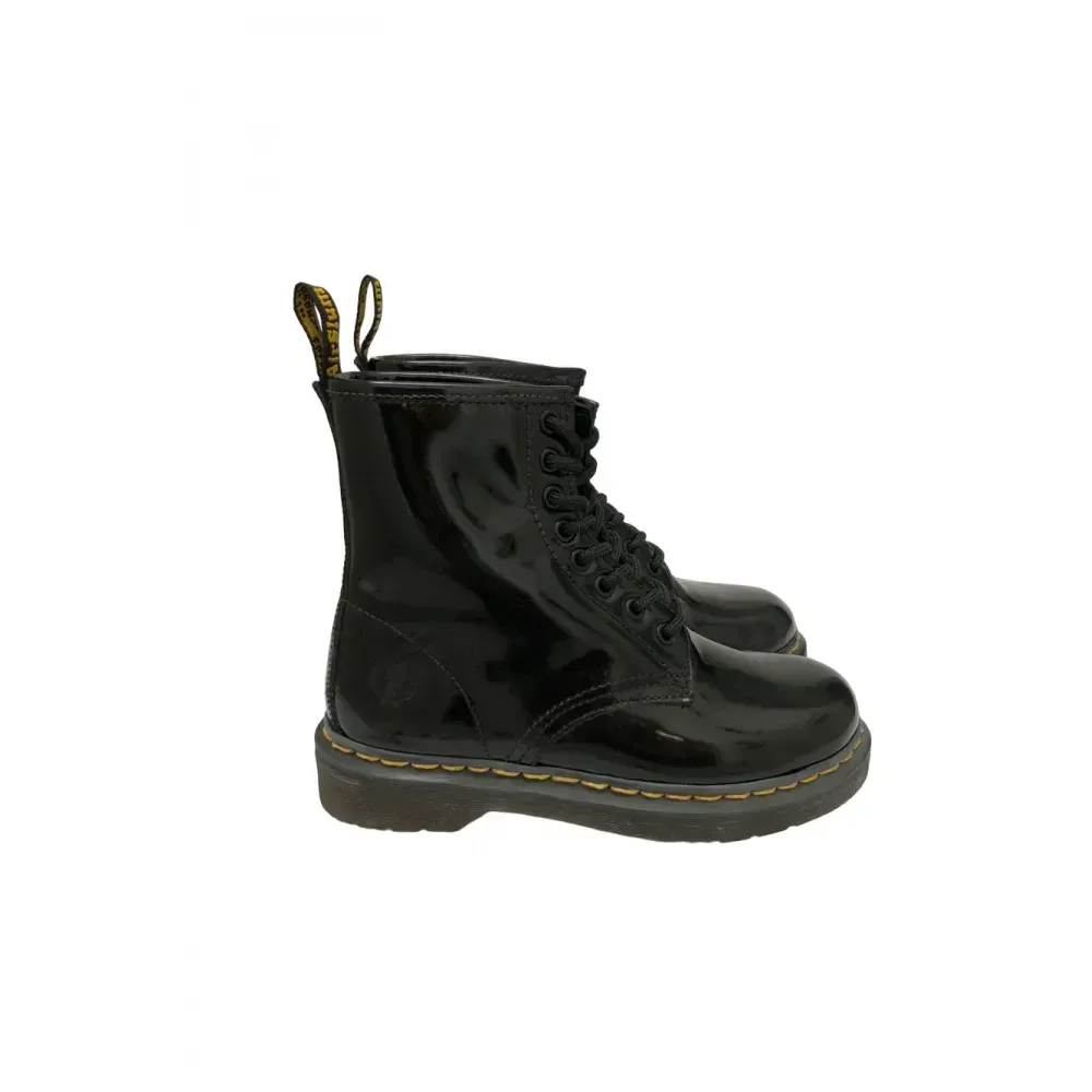 Bota Slum Brand London Verniz Black foto 1