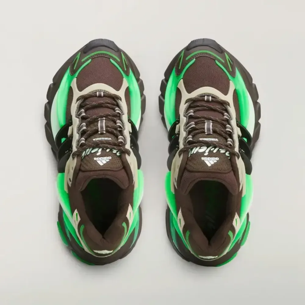 Pharrell Williams x adidas Adistar Jellyfish Dark Brown Frozen Green foto 1