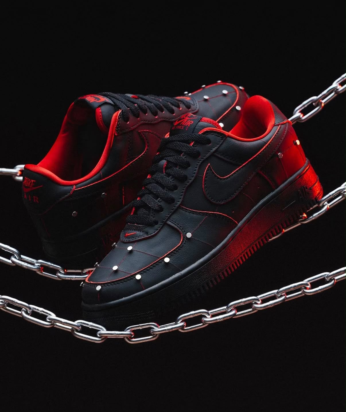 O clássico Air Force 1 '01 ganha versão sombria "Nightmare" no Halloween