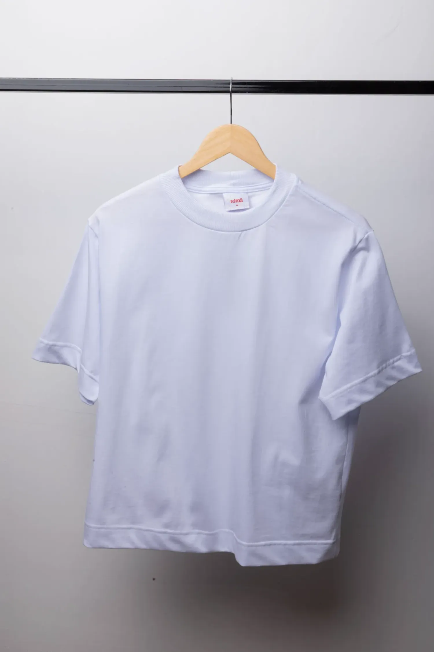 Camiseta Romã Boxy Regular White