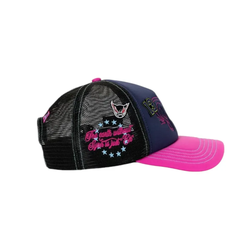 Boné Syna World Halo S Trucker Pink foto 1