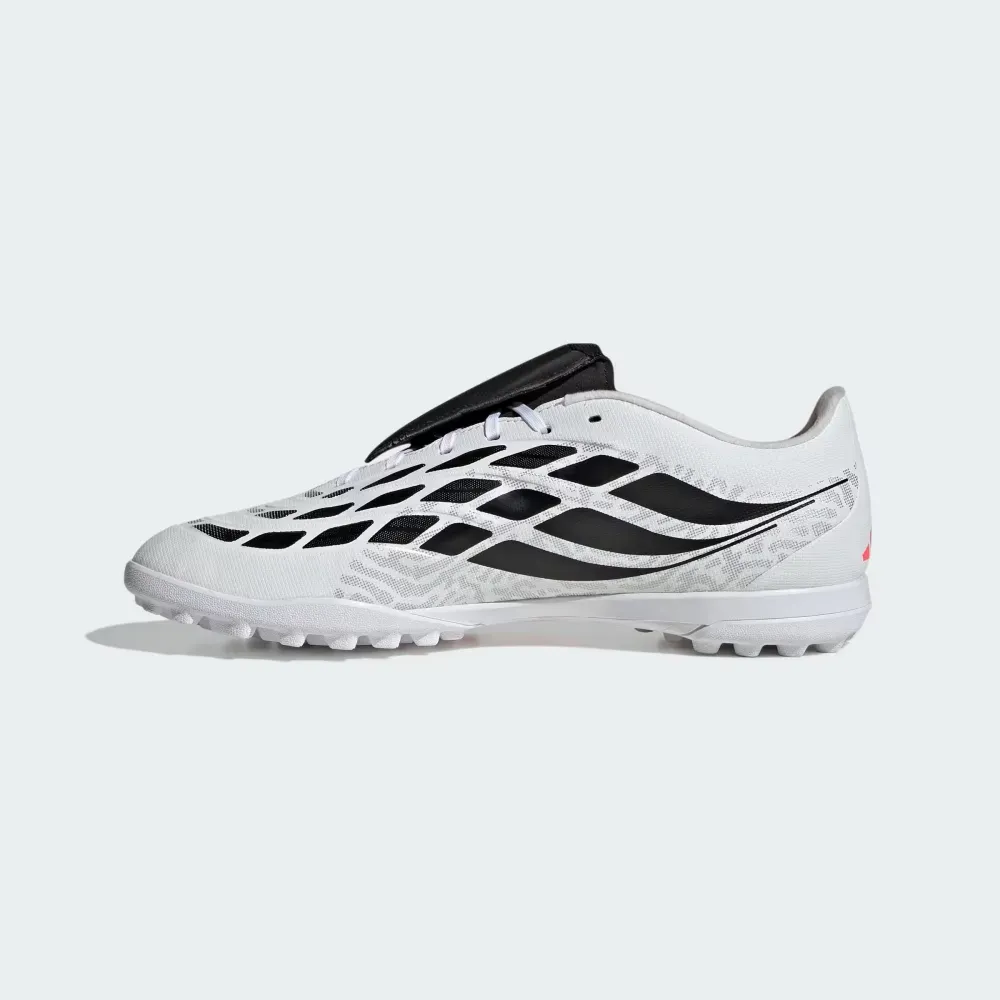 Chuteira adidas Society Predator Club Fold-Over Tongue White foto 3