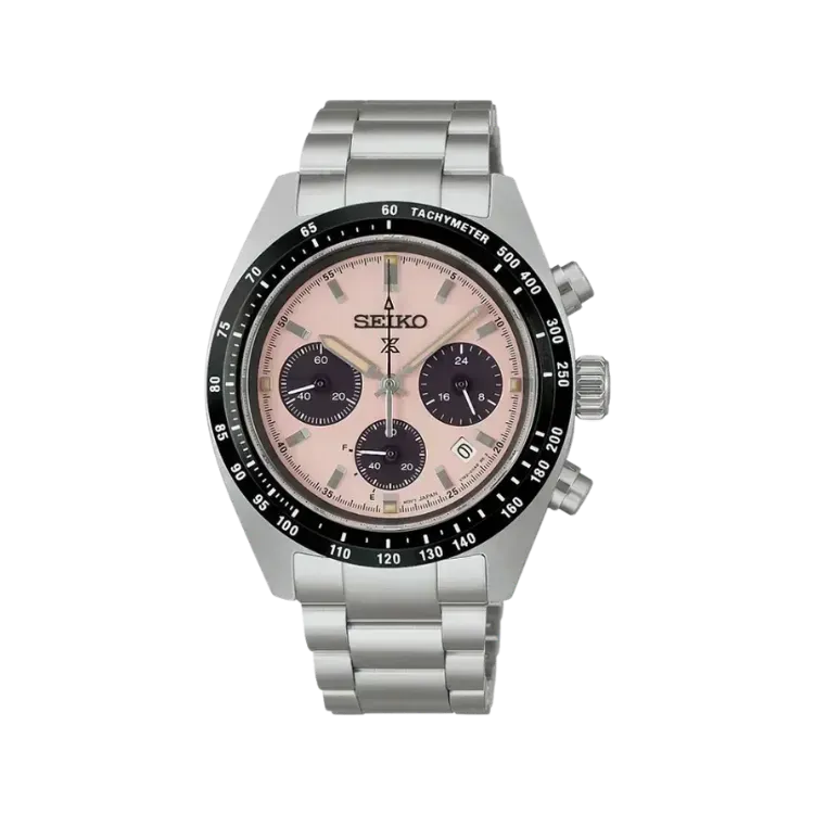 Relógio Seiko Prospex Speedtimer Salmon 39mm