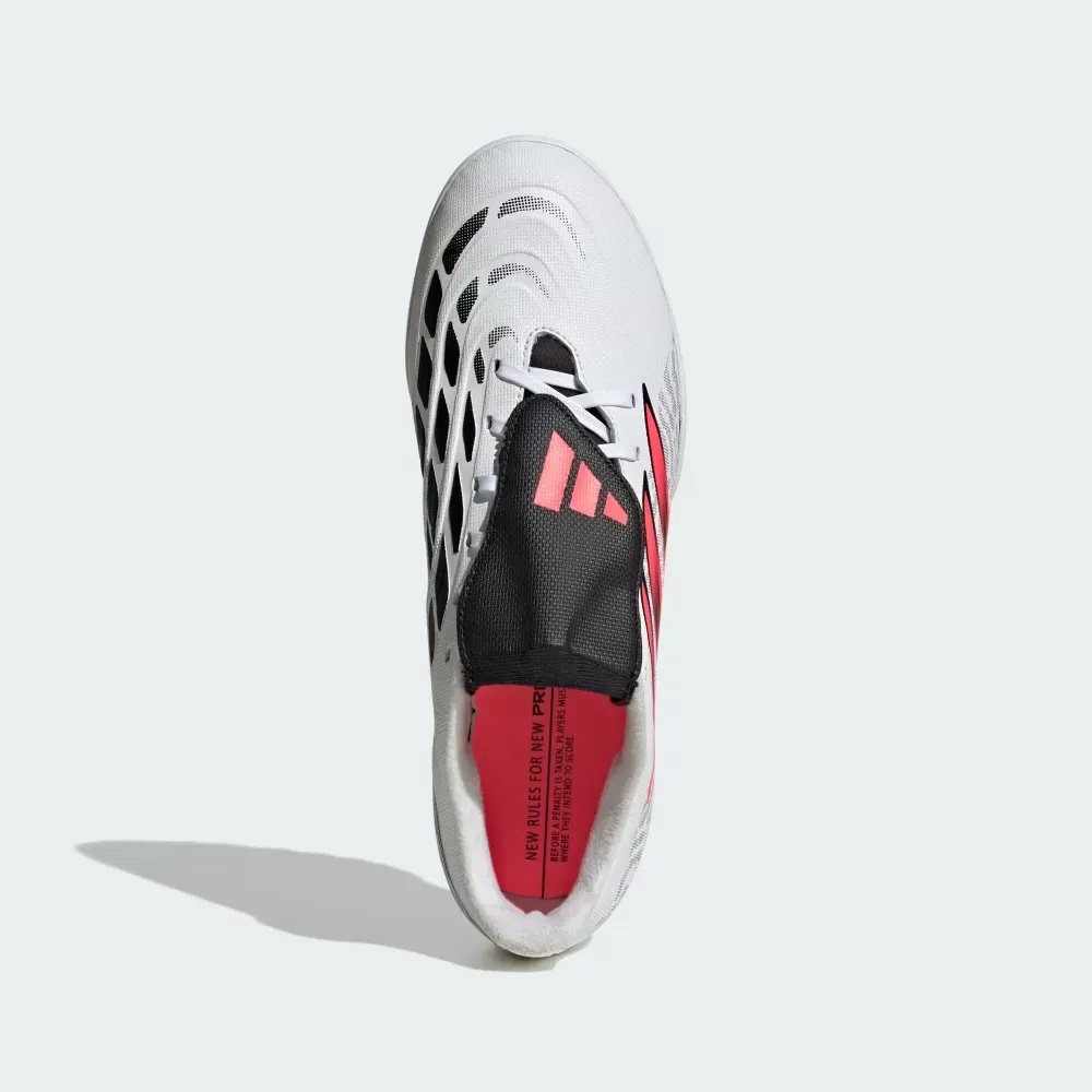 Chuteira adidas Society Predator Club Fold-Over Tongue White foto 2