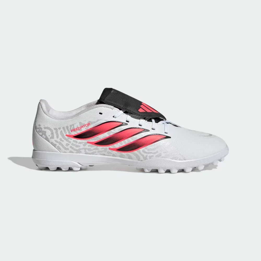 Chuteira adidas Society Predator Club Fold-Over Tongue White foto 1