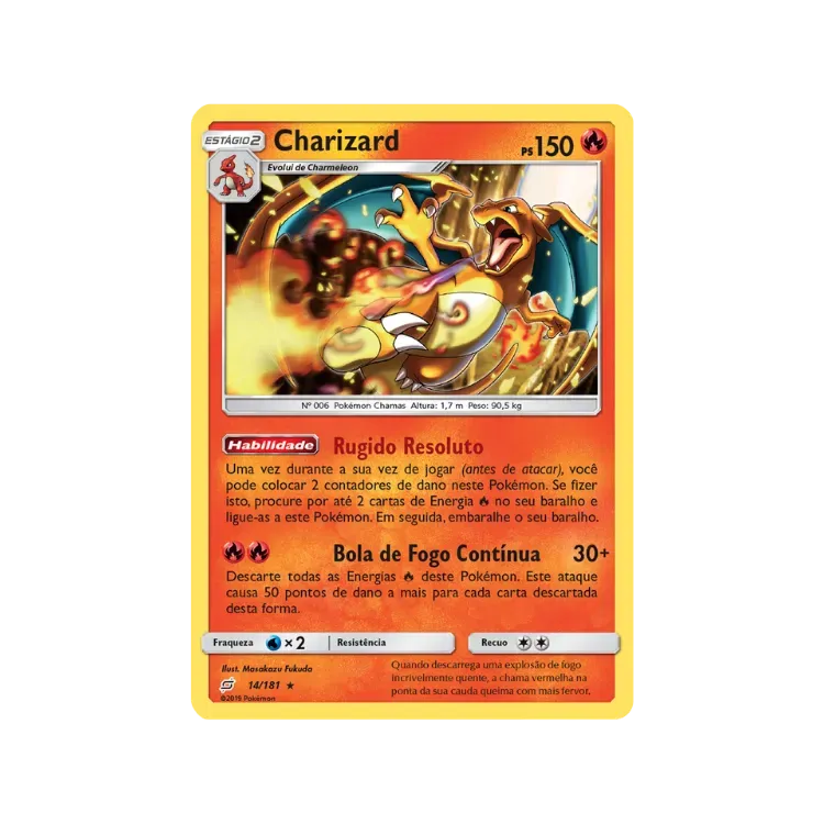Charizard (14/181) União de Aliados Pokémon TCG