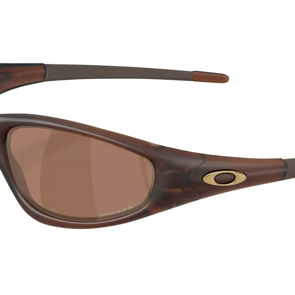 Óculos Oakley MUZM Straight Jacket 99 Matte Rootbeer Prizm Tungsten foto 5