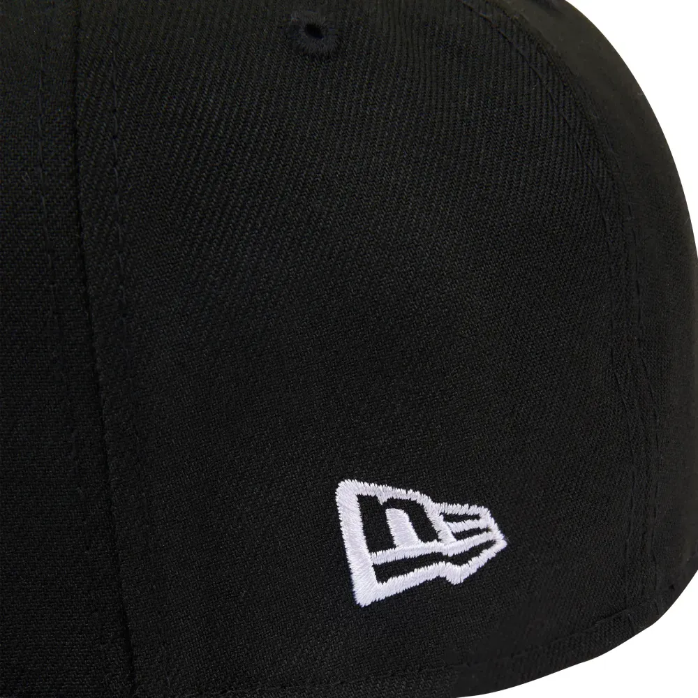 New Era x Syna World Boné 59FIFTY Fitted Black White foto 4