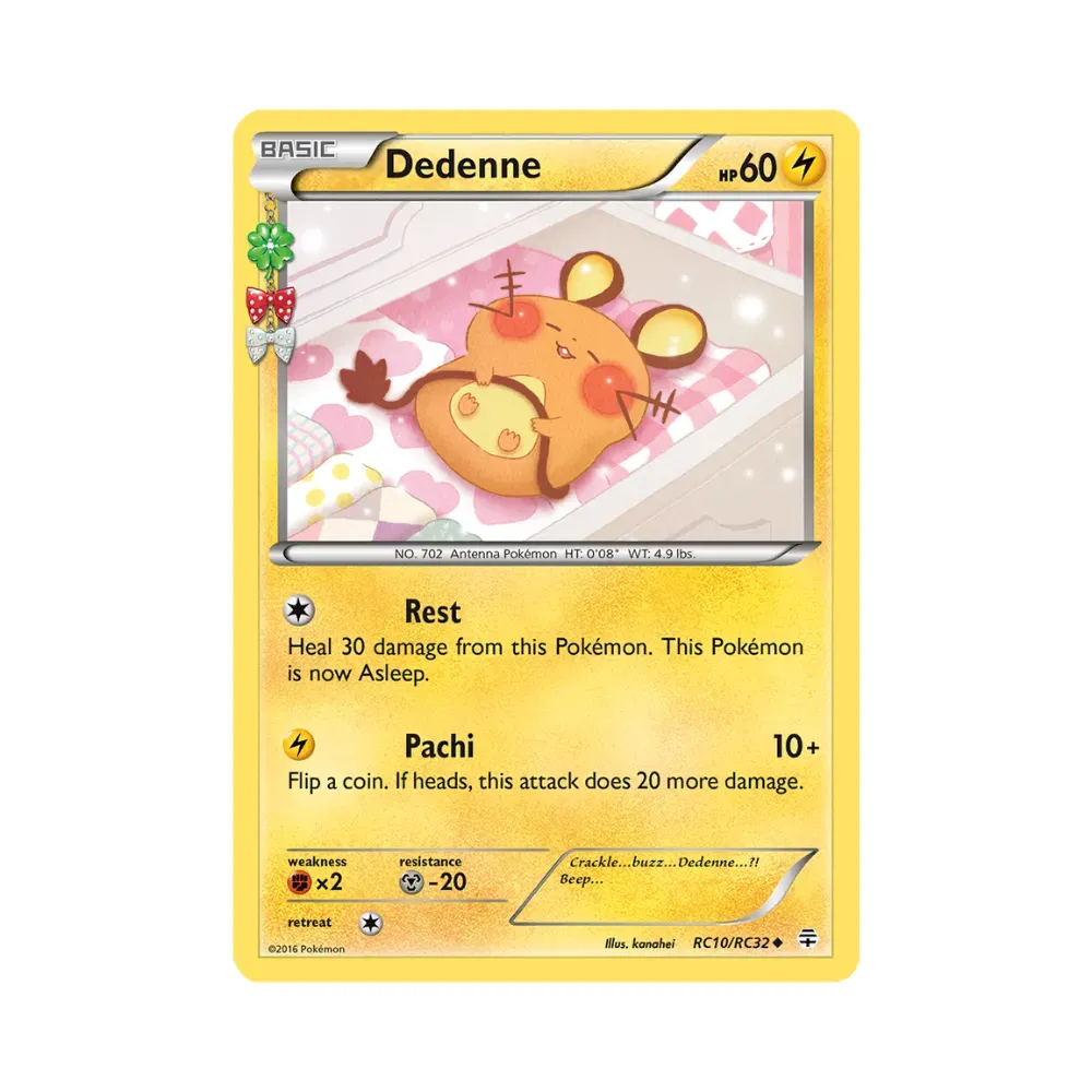 Dedenne (RC10/RC32) Gerações Pokémon TCG foto 1