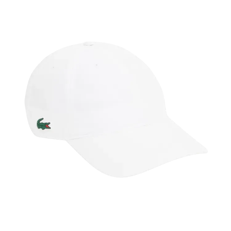 Boné Lacoste Sport Lightweight Taffeta White