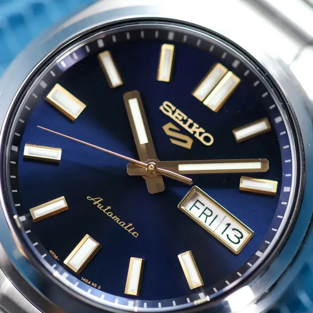 Relógio Seiko 5 Sports Series Blazer Blue 37.4mm foto 2