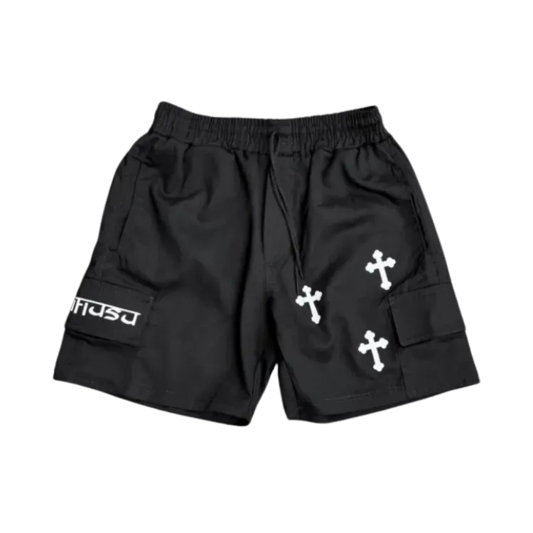 Shorts MAFIUSU Cargo Sarja Cruz Black