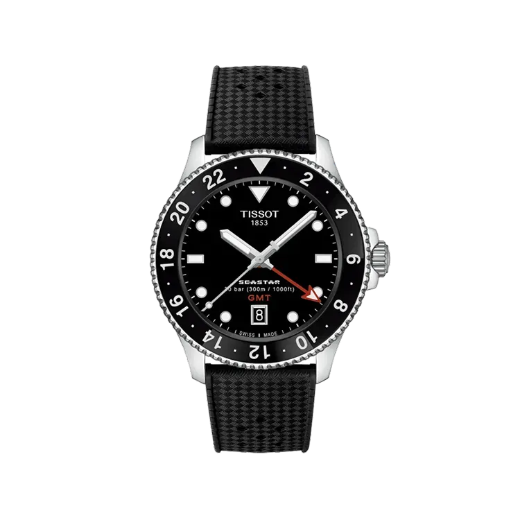 Relógio Tissot Seastar 1000 Black Dial 40mm