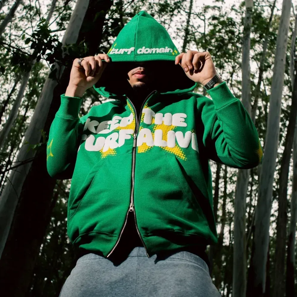 Moletom Turf Domain Keep The Turf Alive Green foto 2