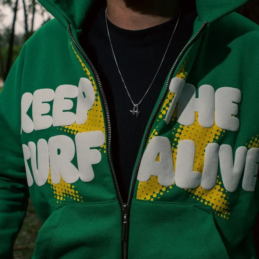 Moletom Turf Domain Keep The Turf Alive Green foto 3