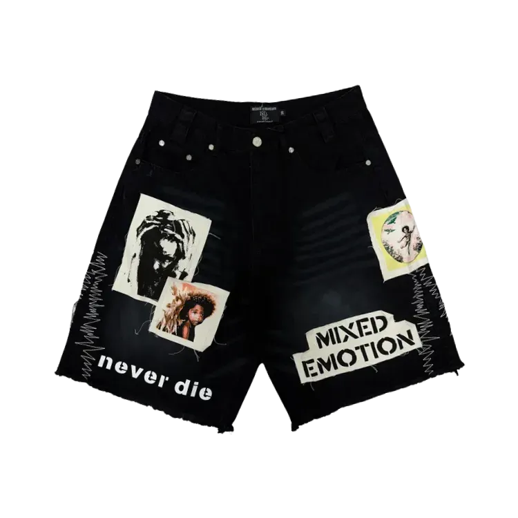 Shorts Mixed Emotions Chaos Carpenter Black
