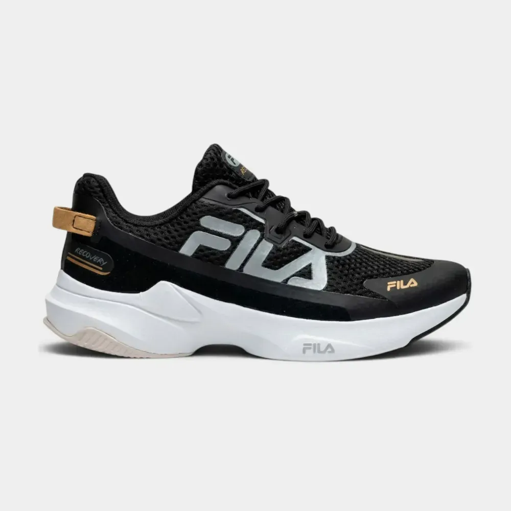 Fila Recovery Black Grey Feminino foto 1