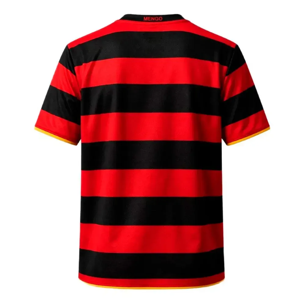 Camiseta Betel Sport CR Flamengo Retrô 2008 Red Black foto 1