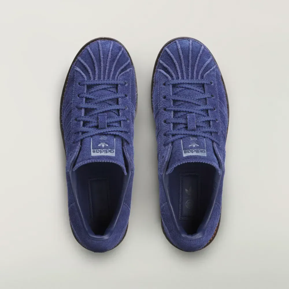 CLOT x adidas Superstar Dark Blue Cardboard Tech Indigo foto 2