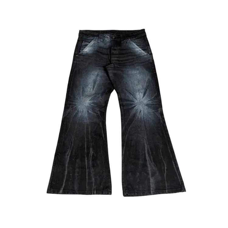 Calça Recurva Gravecut Flares Black