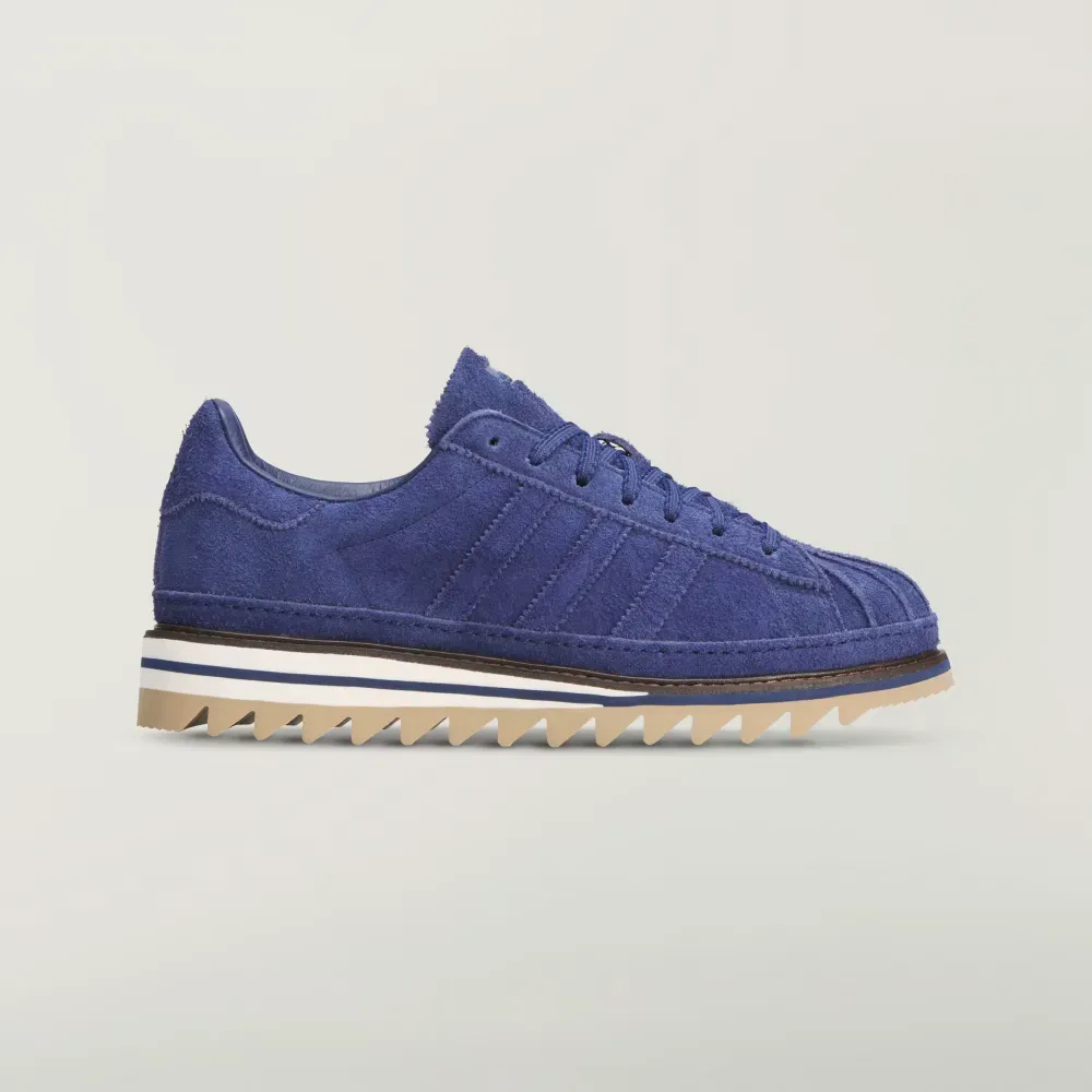 CLOT x adidas Superstar Dark Blue Cardboard Tech Indigo foto 1