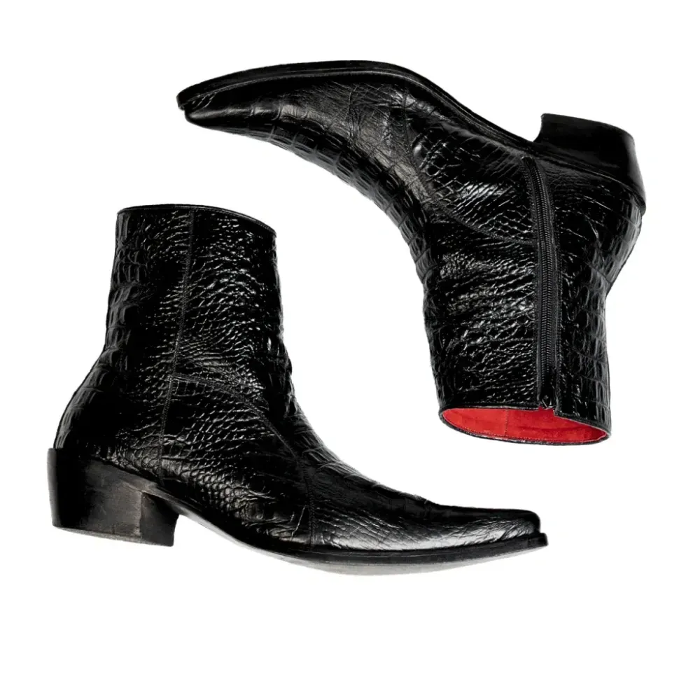 Bota Recurva Mordant Ankle Black foto 1