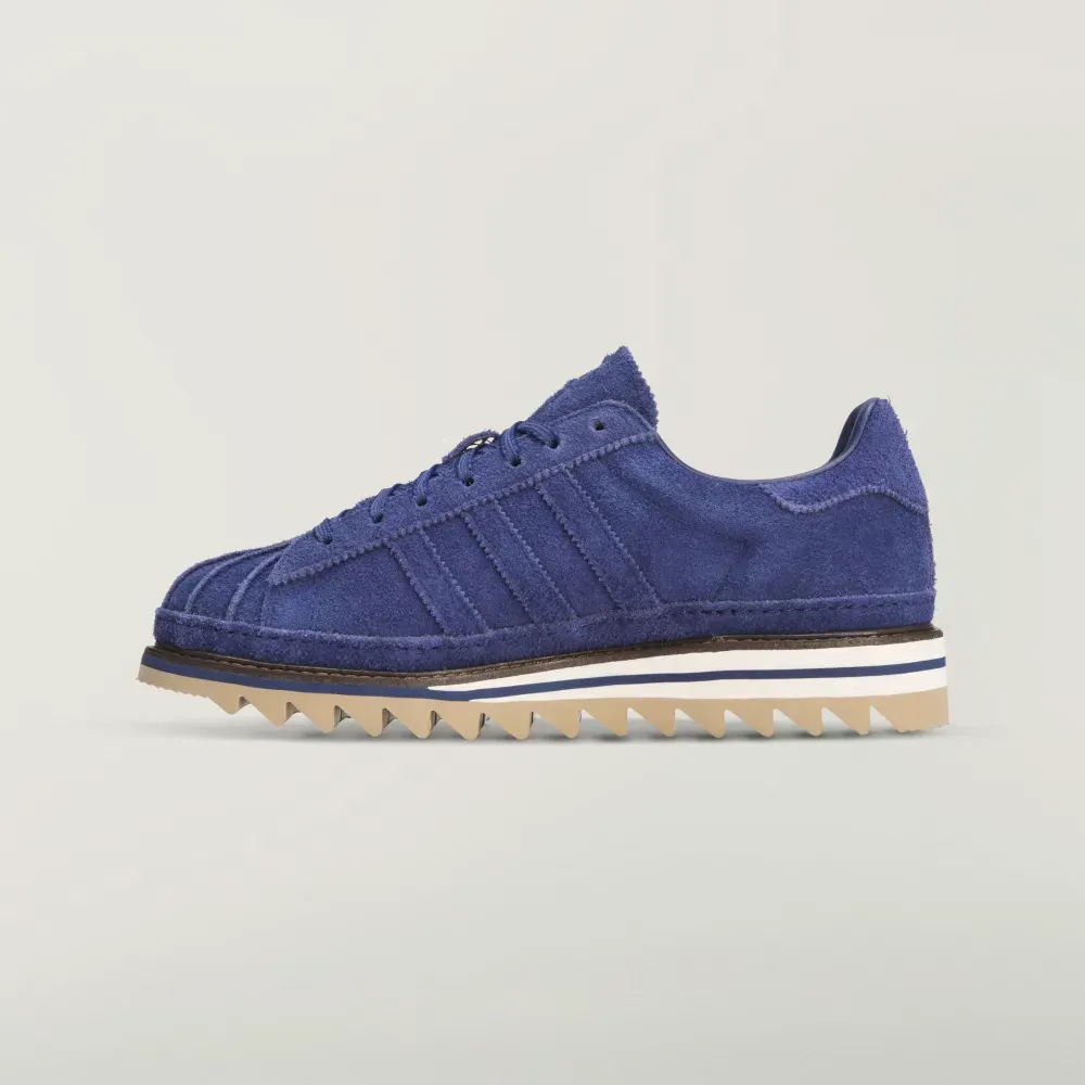 CLOT x adidas Superstar Dark Blue Cardboard Tech Indigo foto 3