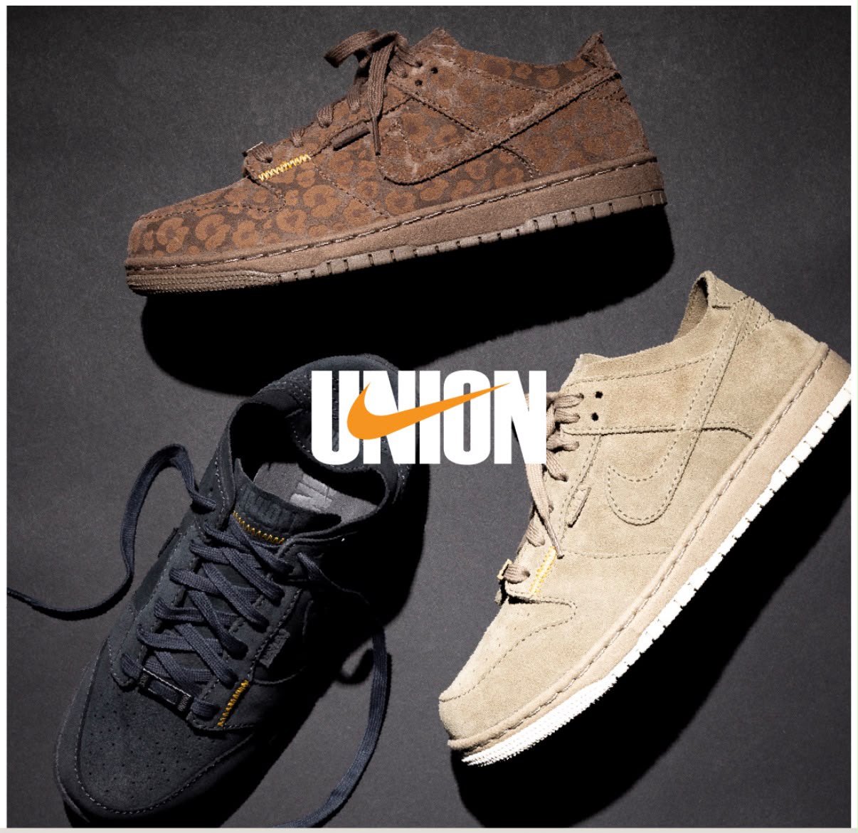 Union e Nike apresentam novo Dunk versátil que pode ser usado como mule