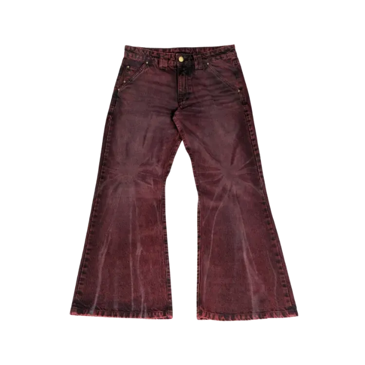 Calça Recurva Gravecut Flare Red