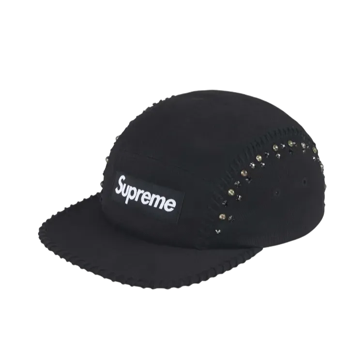 Boné Supreme Whipstitch Camp Black FW26-W11