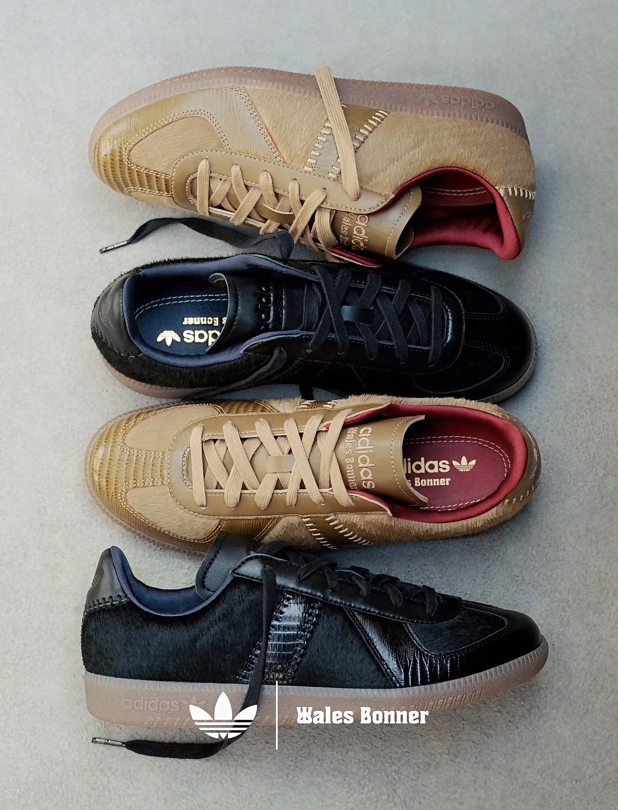 adidas e Wales Bonner revelam nova coleção de calçados para a temporada FW26