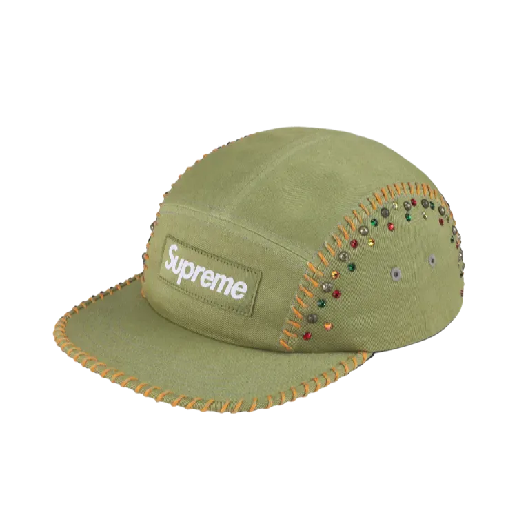 Boné Supreme Whipstitch Camp Light Olive FW26-W11