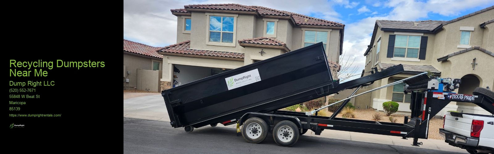 Recycling Dumpsters Near Me