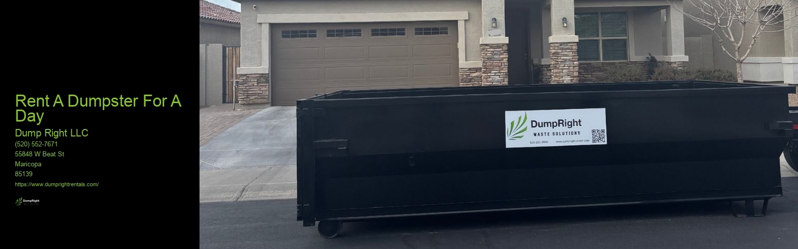 Rent A Dumpster For A Day