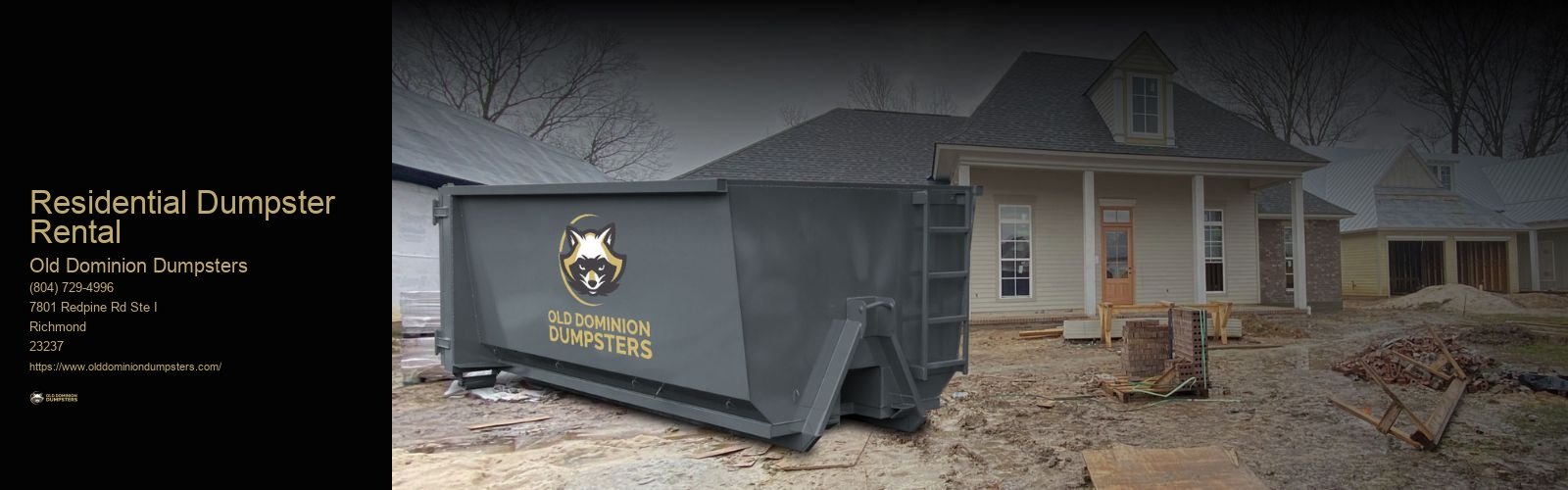 Residential Dumpster Rental
