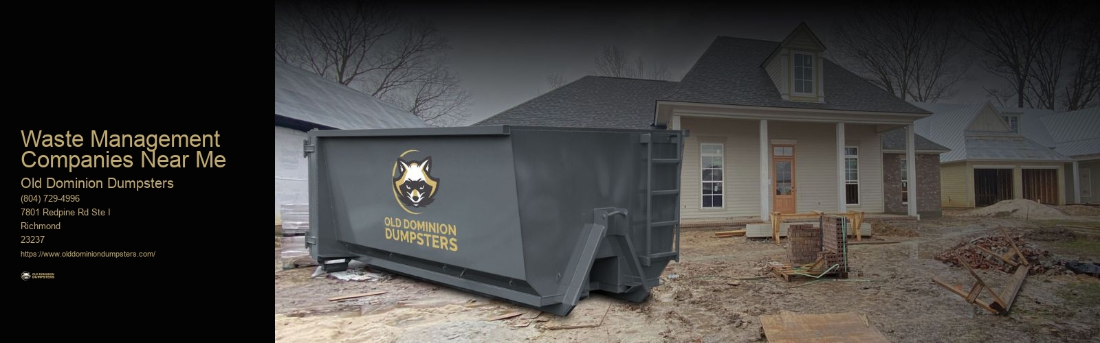 Waste Management Companies Near Me