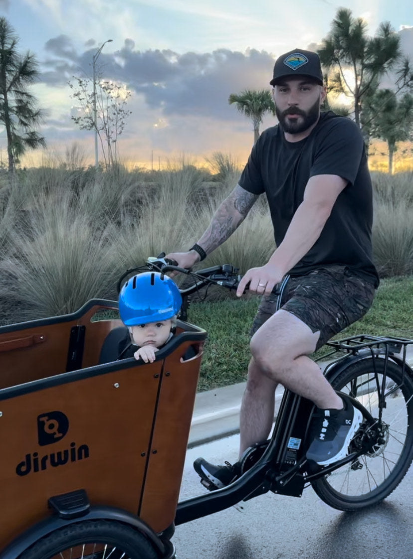 Can pets ride safely on Dirwin cargo bikes?