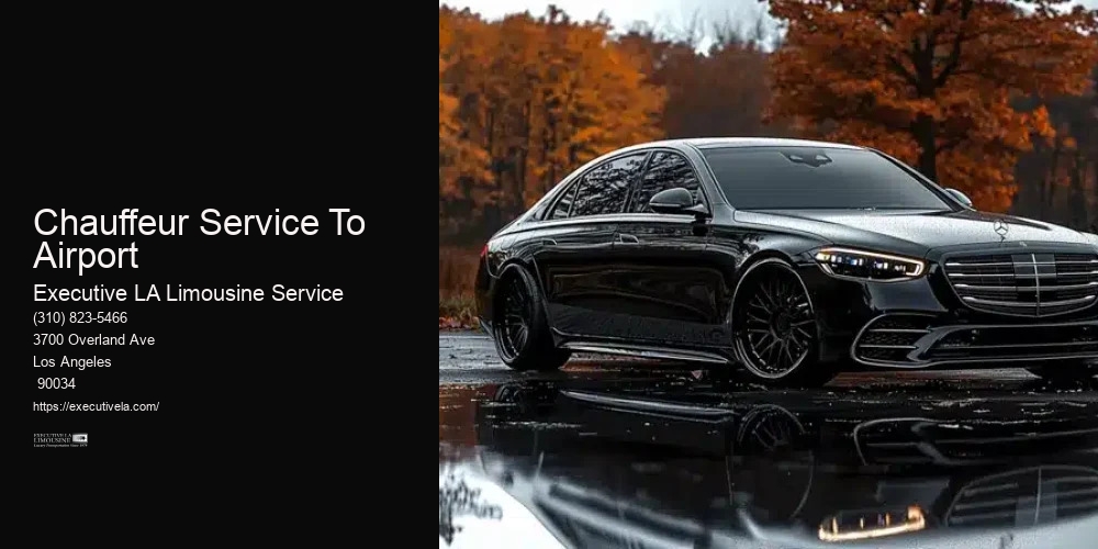 Chauffeur Service To Airport