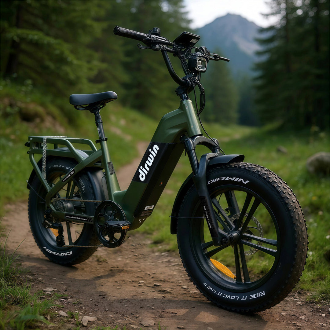 Hunting eBikes with USB Charging & TFT Display