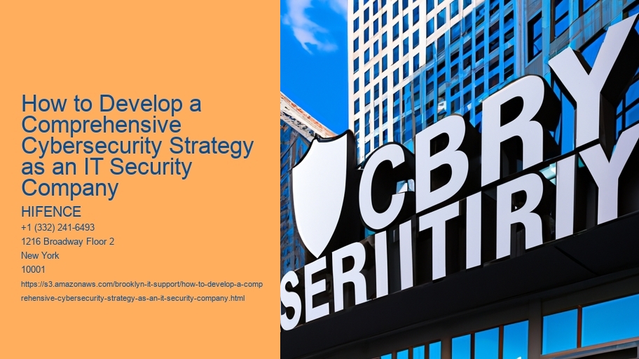 How to Develop a Comprehensive Cybersecurity Strategy as an IT Security Company 