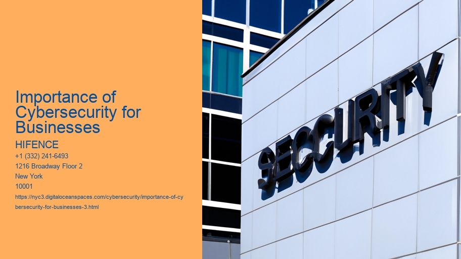 Importance of Cybersecurity for Businesses