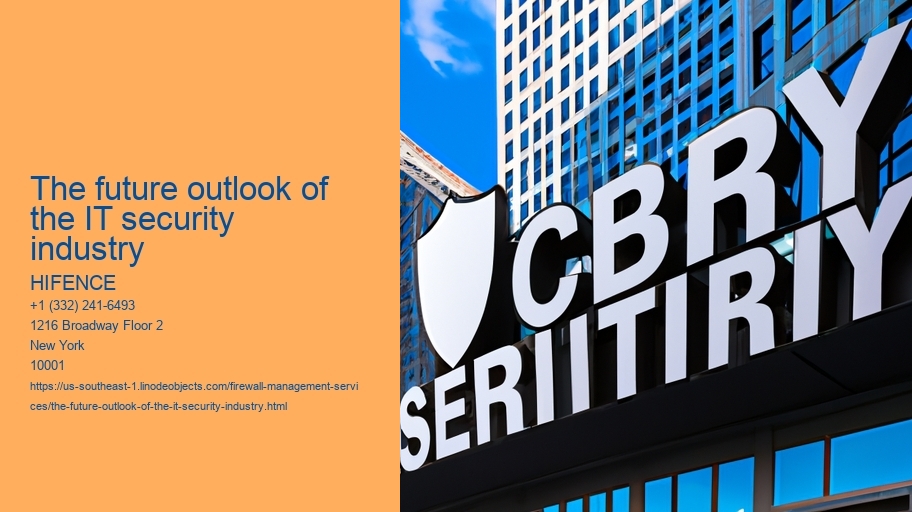 The future outlook of the IT security industry