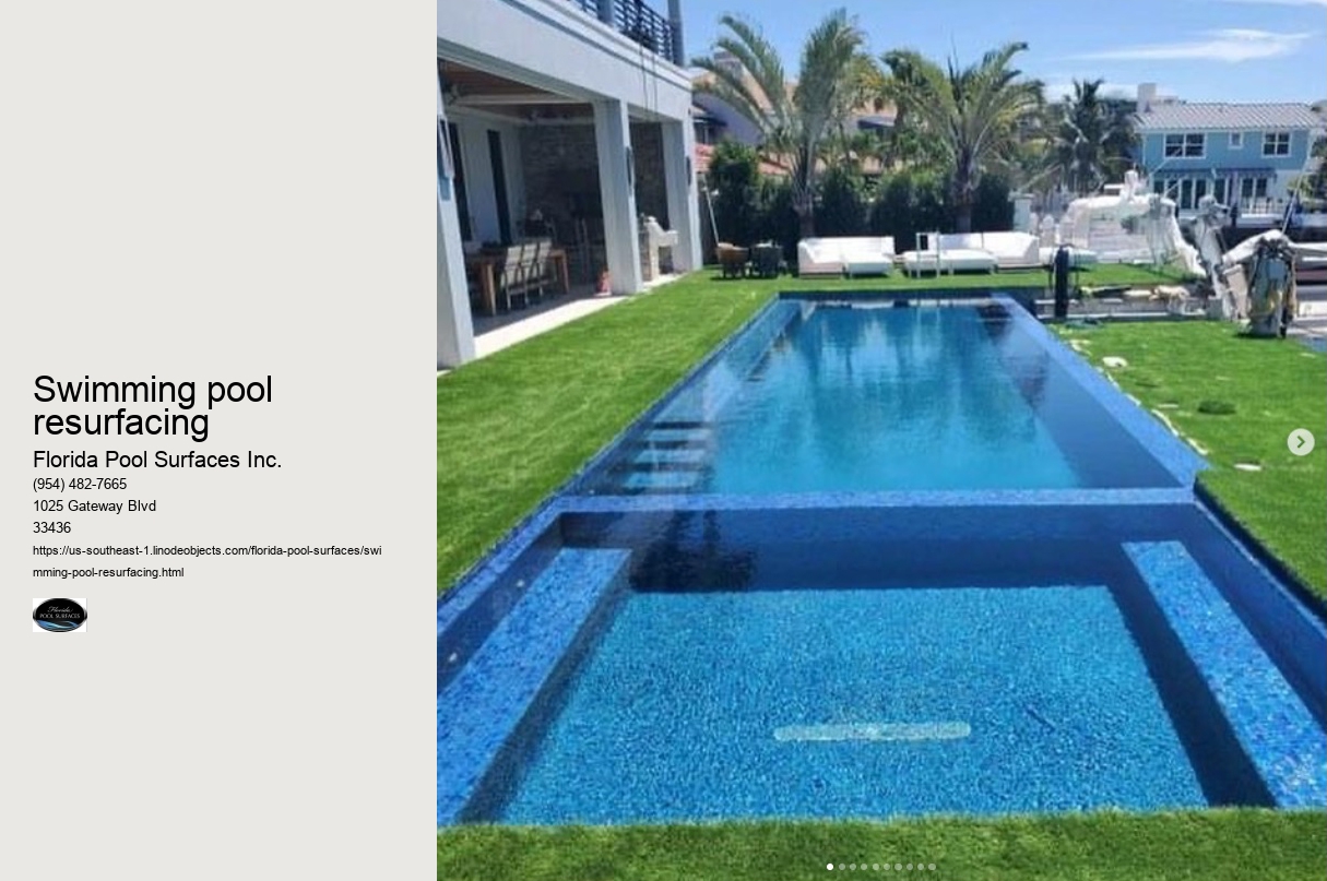 swimming pool resurfacing