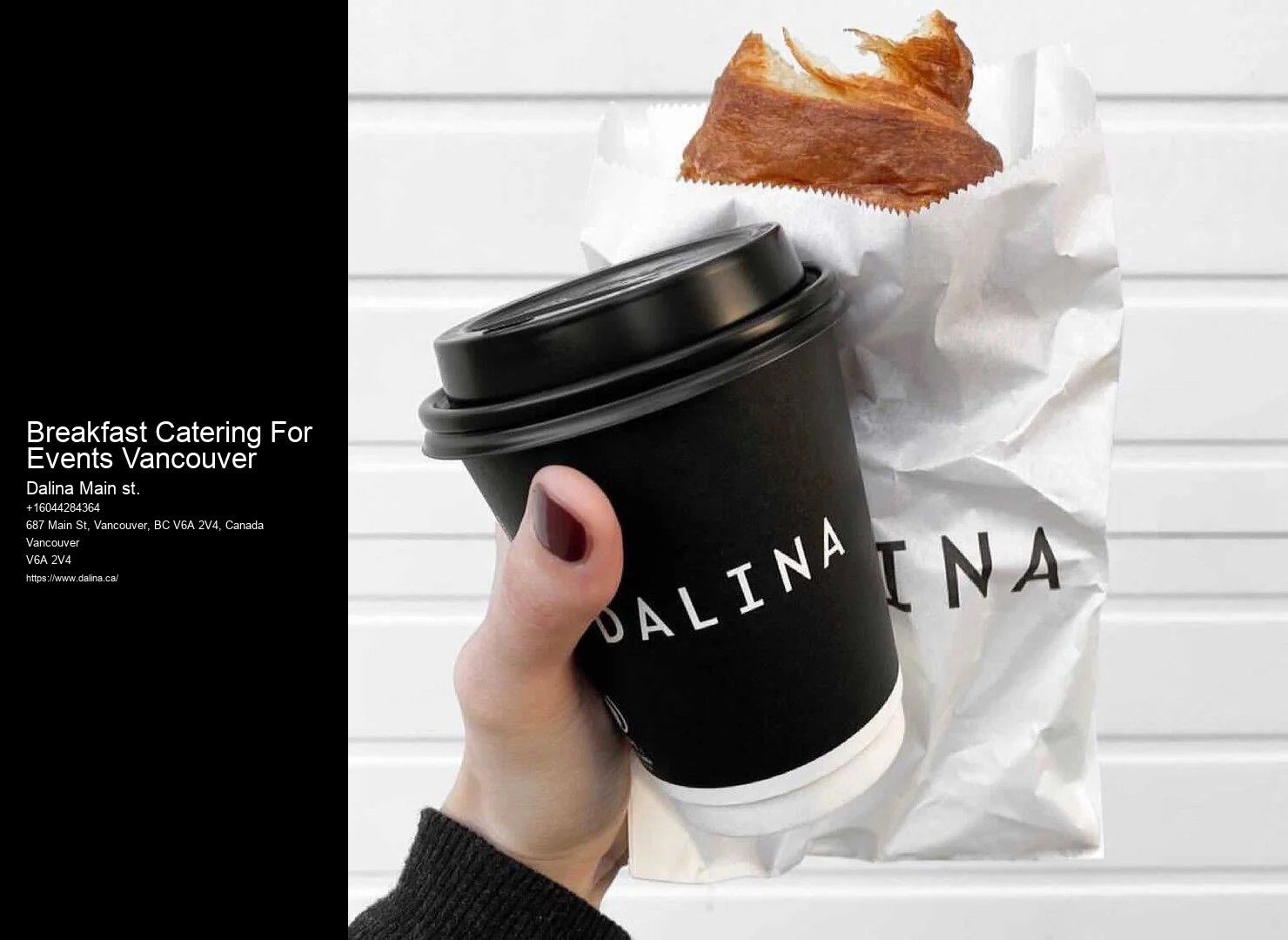 Local Event Catering Breakfast Catering For Events Vancouver