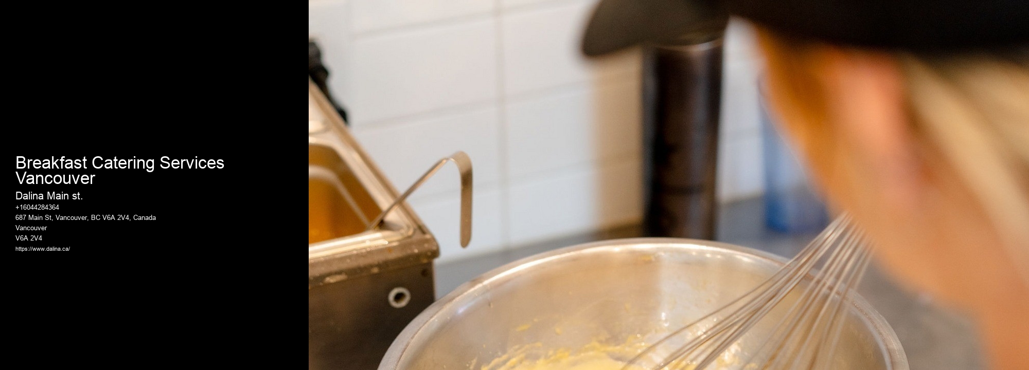 Buffet Catering For Birthdays Breakfast Catering Services Vancouver